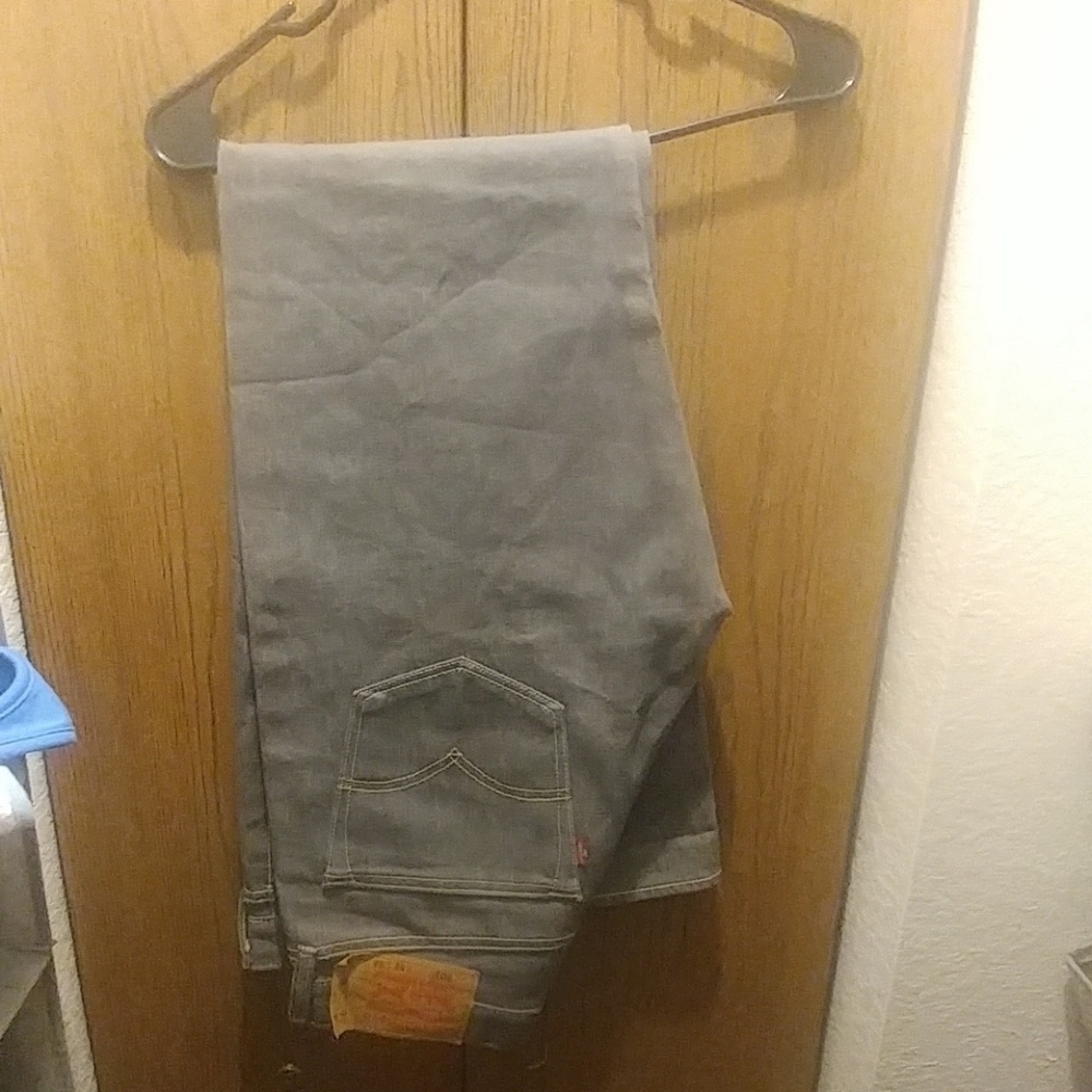 Grey Levis 501 Jeans
